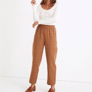 Madewell Huston Pull-On Tapered Pants
